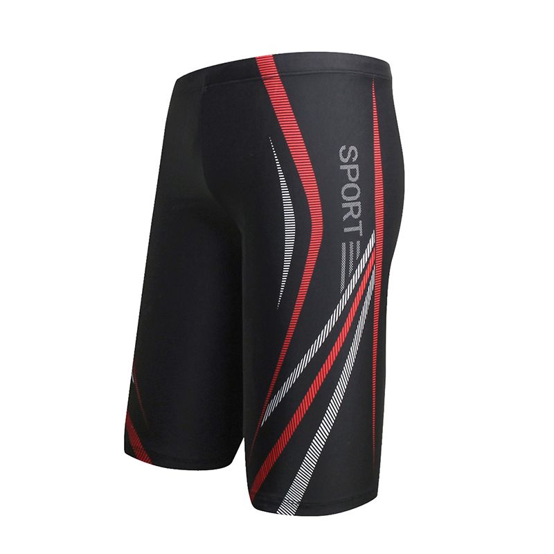 Swimming Trunks Men Long Racing Swim Sport Shorts Classic Swimwear Beach Wear