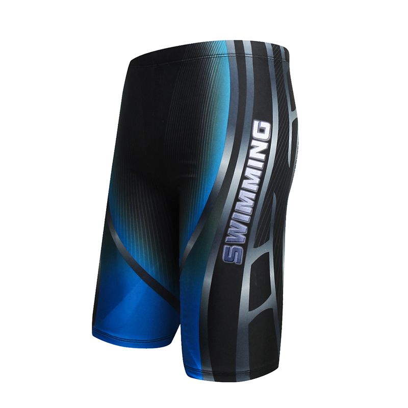 Swimming Trunks Men Long Racing Swim Sport Shorts Classic Swimwear Beach Wear