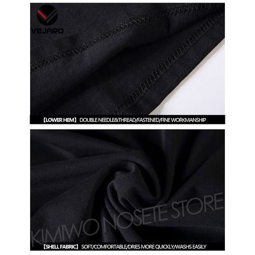 NT05 Men's Fashion Short Sleeve T Shirt-Black
