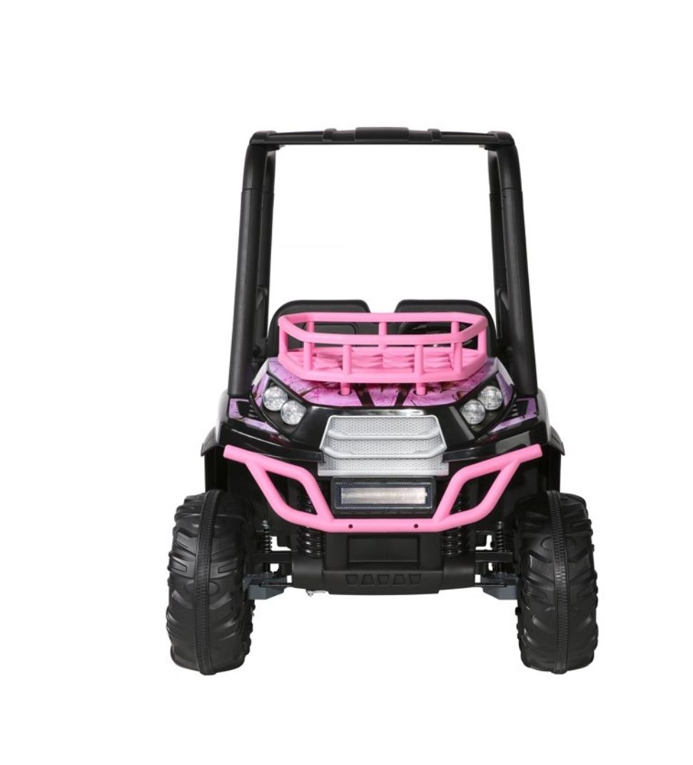 24V Pink Realtree UTV