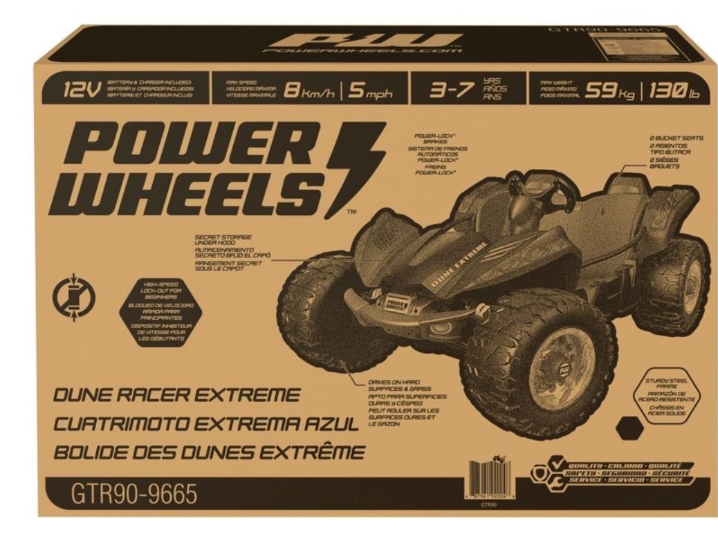 Power Wheels Dune Racer Extreme Blue Ride On Vehicle