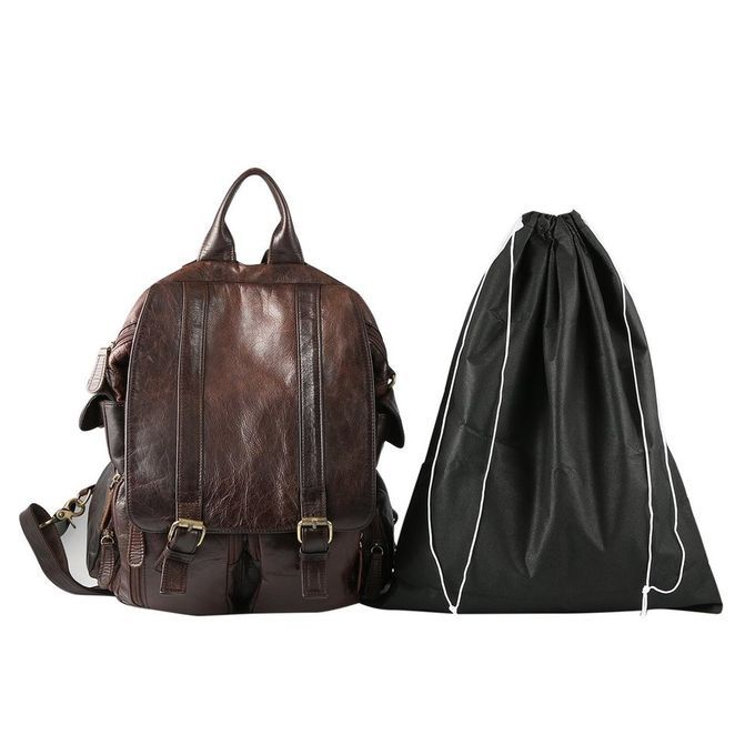 49*40cm Portable Travel Motorcycle Bike Drawstring Helmet Bag Storage Pocket Black