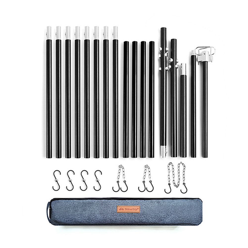 Outdoor Picnic Camping Aluminum Alloy Shelf Hangings Rack