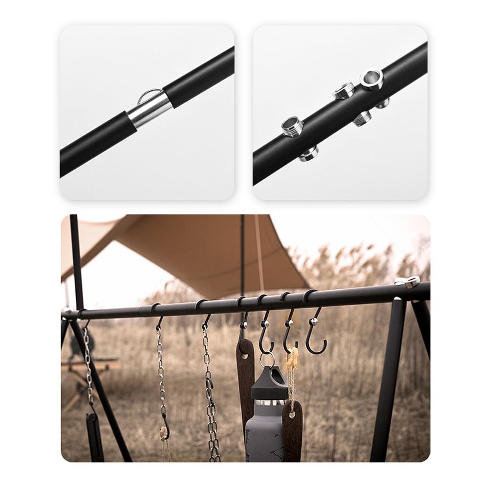 Outdoor Picnic Camping Aluminum Alloy Shelf Hangings Rack