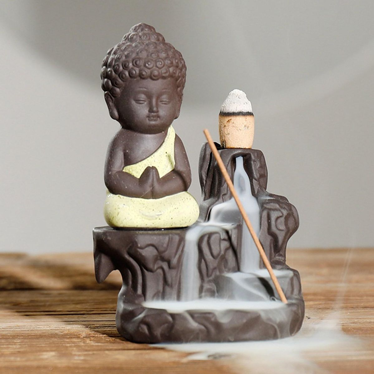 Incense Burner Backflow Creative Indoor Sandalwood Decoration B