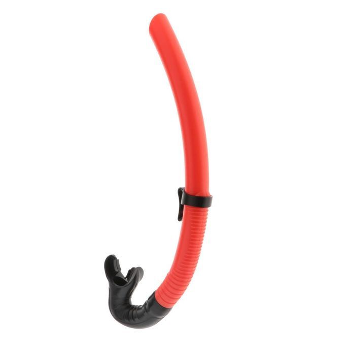 Silicone Front Snorkel Swimming Centre Snorkels Training  Orange