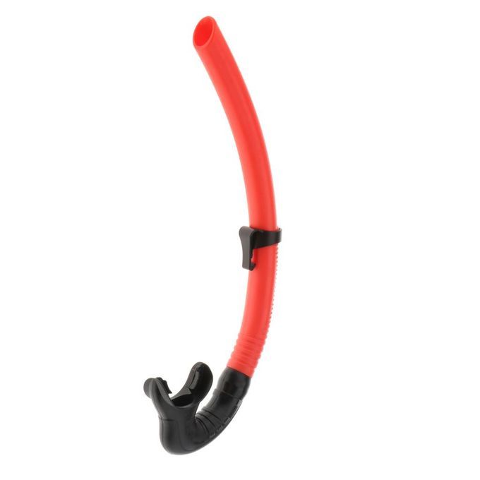 Silicone Front Snorkel Swimming Centre Snorkels Training  Orange