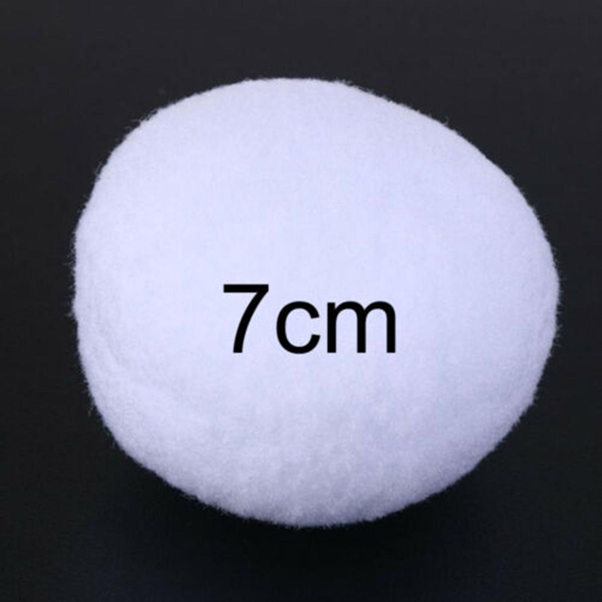 100Pcs 70mm Simulation Christmas Snowballs Indoor Snowball Fight Game Christmas Home Decor
