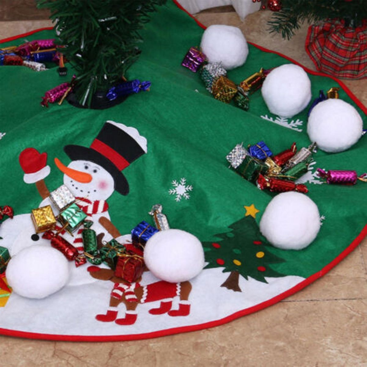 100Pcs 70mm Simulation Christmas Snowballs Indoor Snowball Fight Game Christmas Home Decor