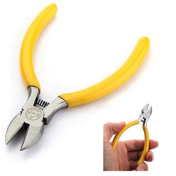 Diagonal Side Shear Round Jaw Beading Jewelry Plier Wire Nipper Hand Tool