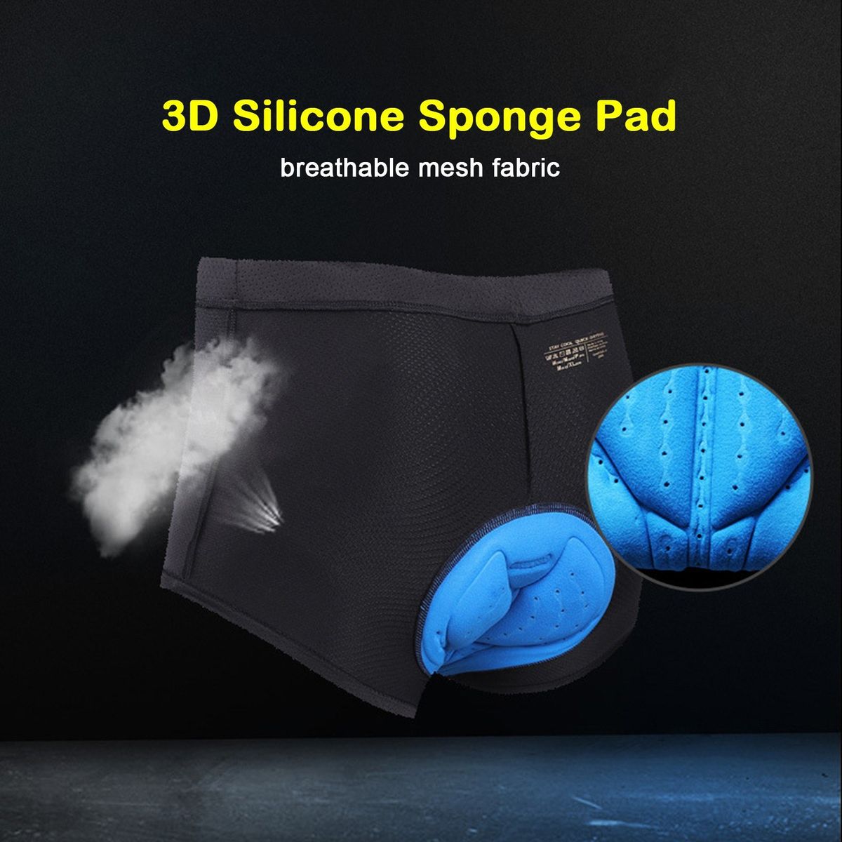 Men/Women Cycling Underwear Shorts 3D Padding Bicycle Bike