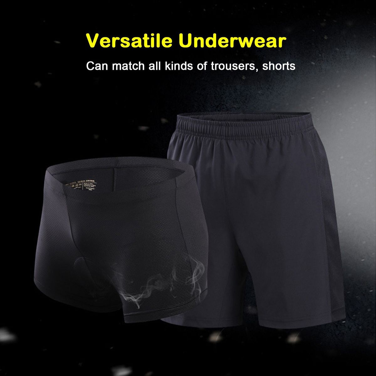 Men/Women Cycling Underwear Shorts 3D Padding Bicycle Bike
