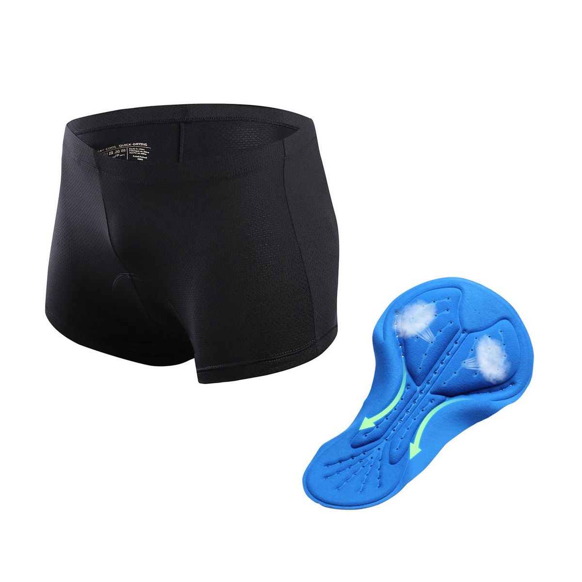 Men/Women Cycling Underwear Shorts 3D Padding Bicycle Bike