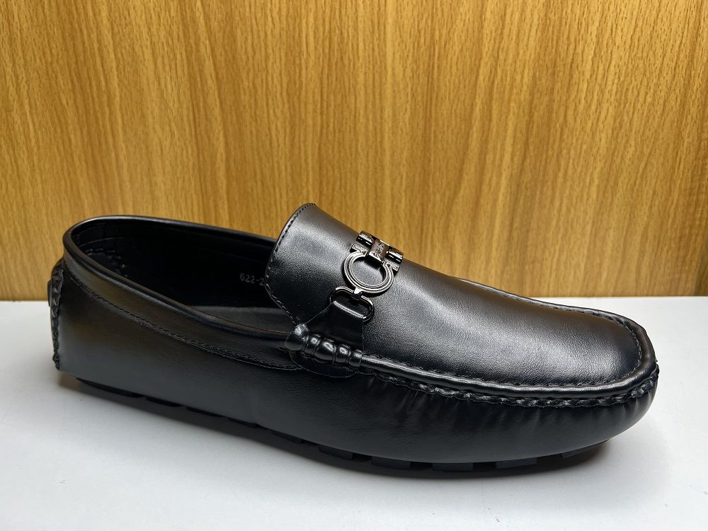 Men Horsebit Loafer - Black
