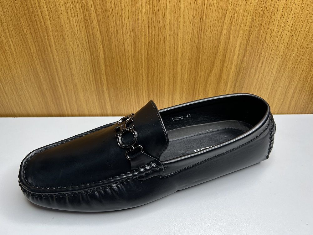 Men Horsebit Loafer - Black