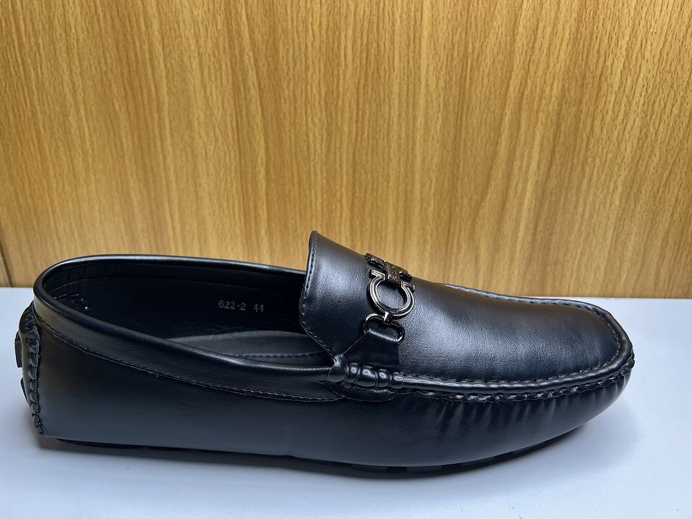 Men Horsebit Loafer - Black