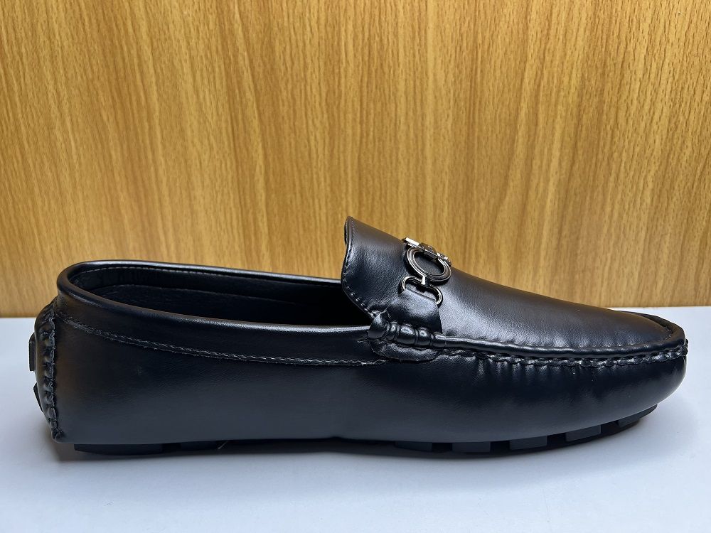 Men Horsebit Loafer - Black