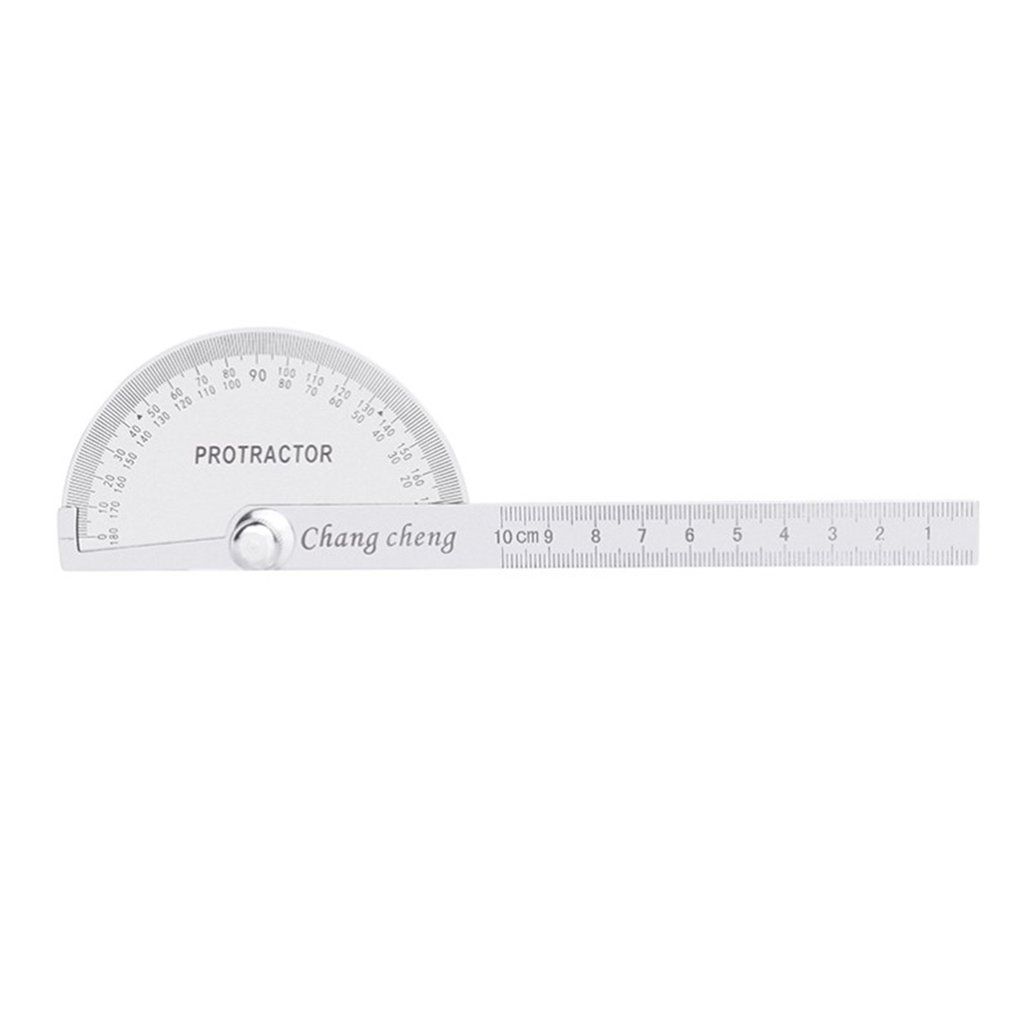 180 Degree Protractor Metal Angle Finder Goniometer Angle