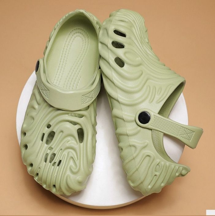 Unisex Crocs Fashion Waterproof Shoes For Outdoor - Green