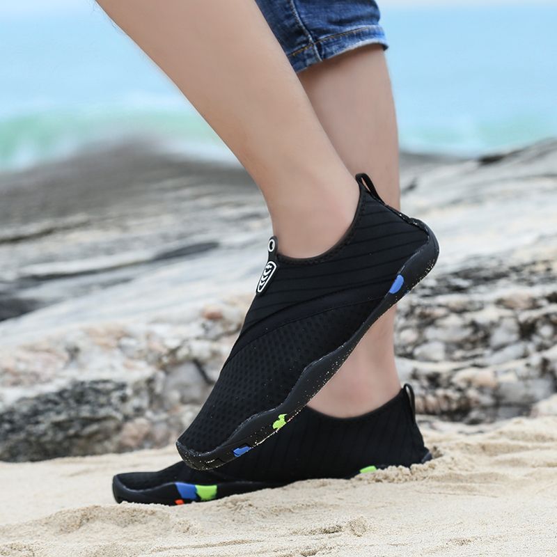 Unisex Water Shoes Indoor Yoga Trainers Shoes-Black