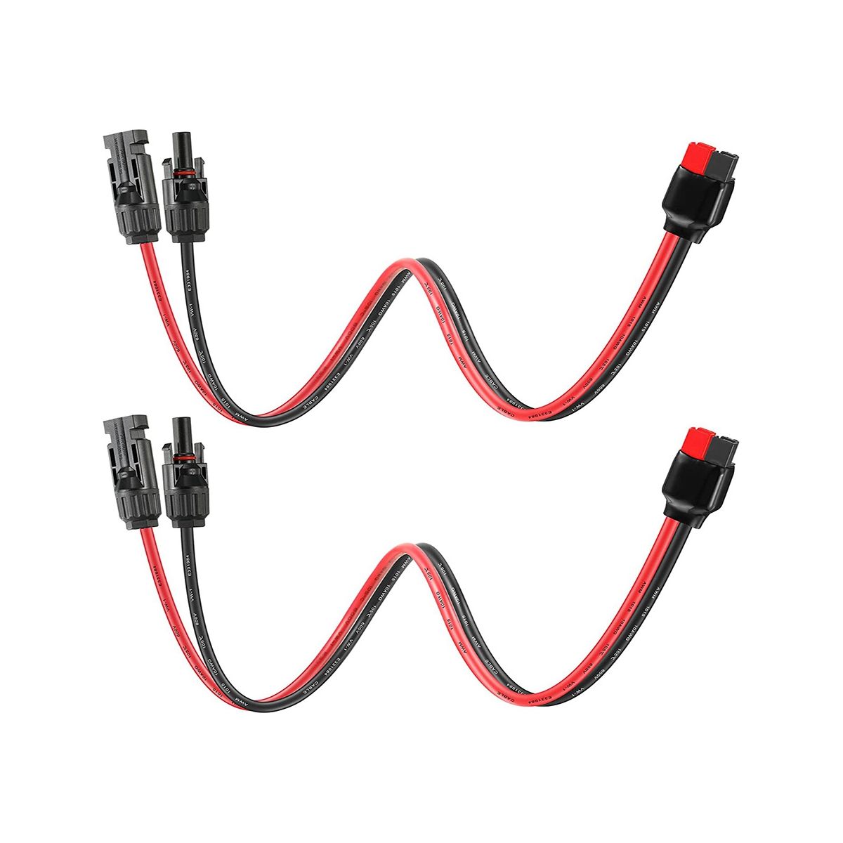 10AWG Solar Panel Cable KitsSolar Connectors Extension Cable for Solar Panel RVCompatible with Anderson Connector Goal