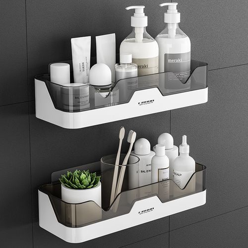 Bathroom Shelf Wall Mount Holder Kitchen Storage Rack