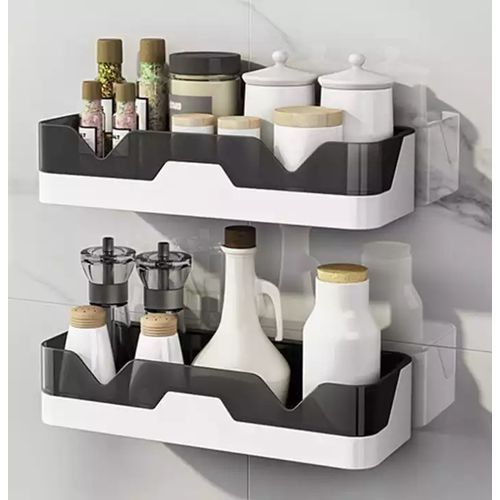 Bathroom Shelf Wall Mount Holder Kitchen Storage Rack