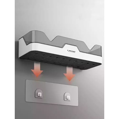 Bathroom Shelf Wall Mount Holder Kitchen Storage Rack