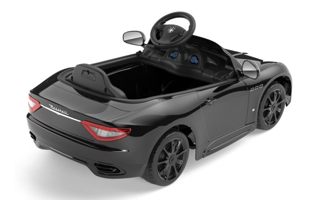 Kalee 6V Black Maserati GranCabrio Battery Powered Ride On