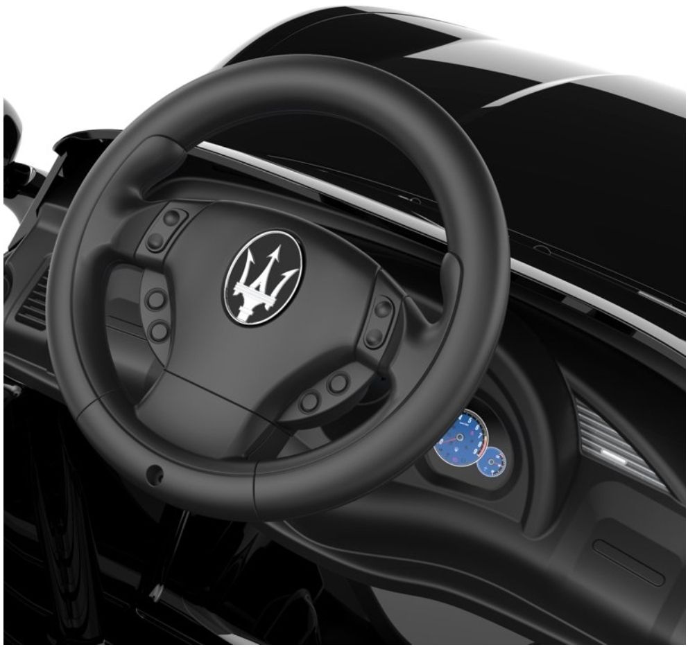 Kalee 6V Black Maserati GranCabrio Battery Powered Ride On