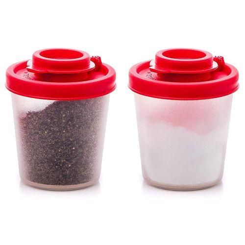 2 Medium Salt And Pepper Shakers Moisture Proof
