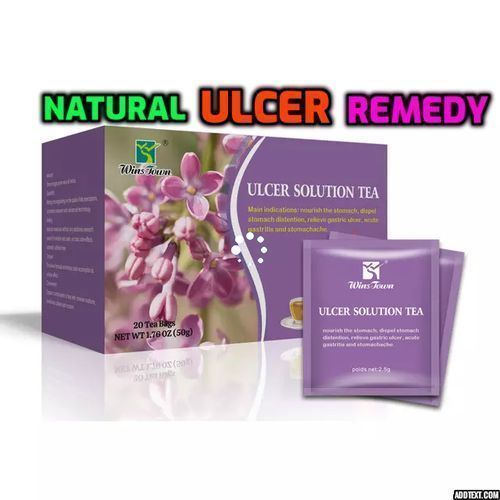 Organic Ulcer Solution Tea - (1 Pack); Purple & Pink