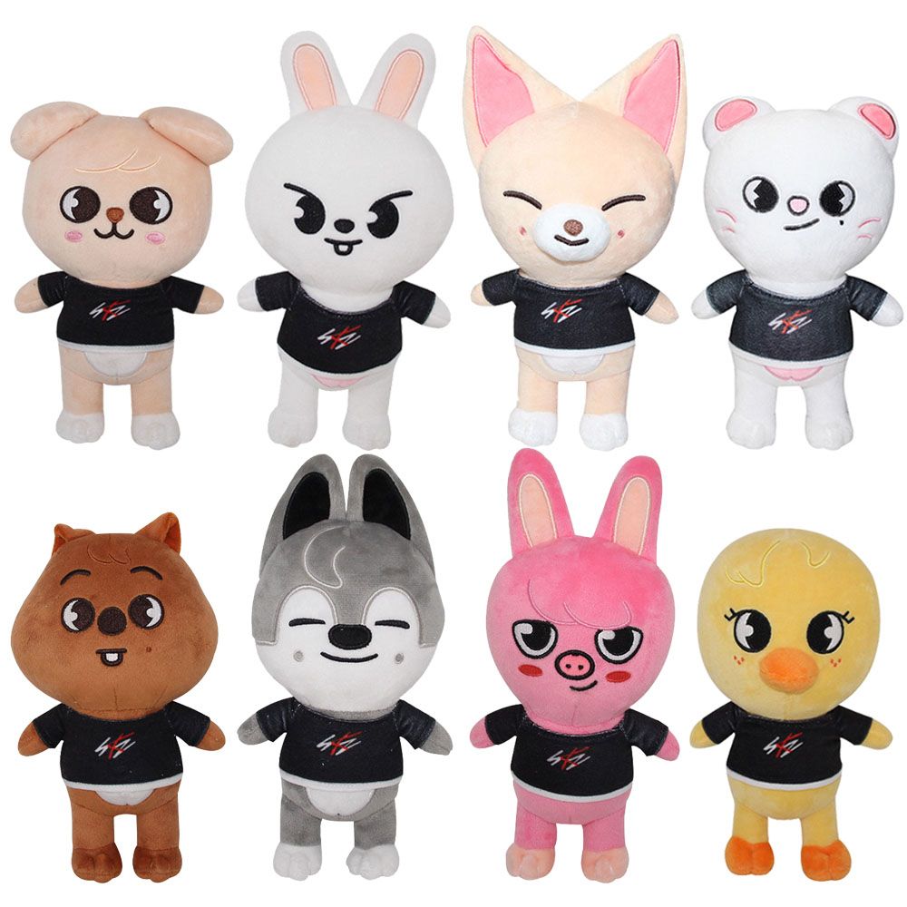 20CM 8pcs Skzoo Plush Toys Stray Kids Cartoon Stuffed