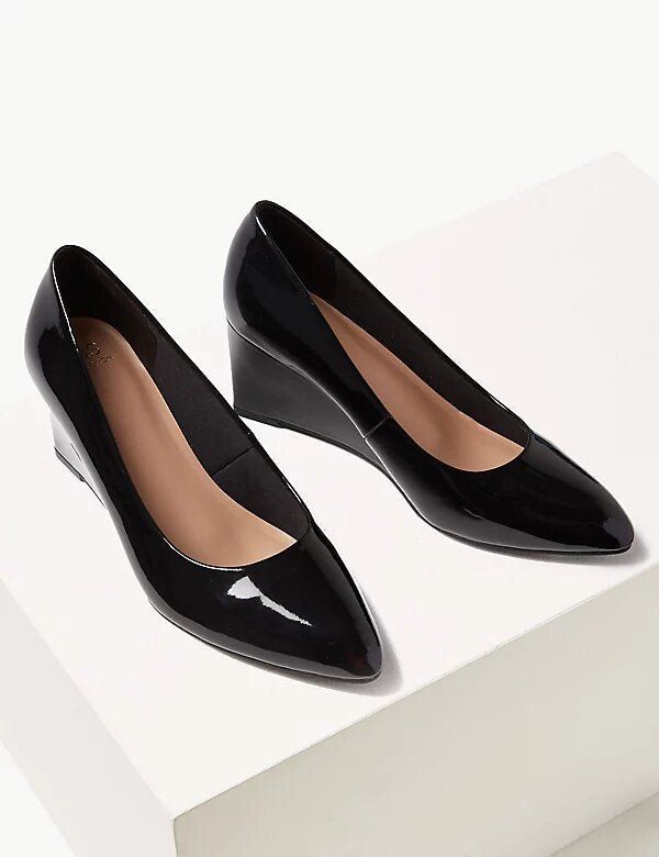 Women Fashion Wedge Court Shoes