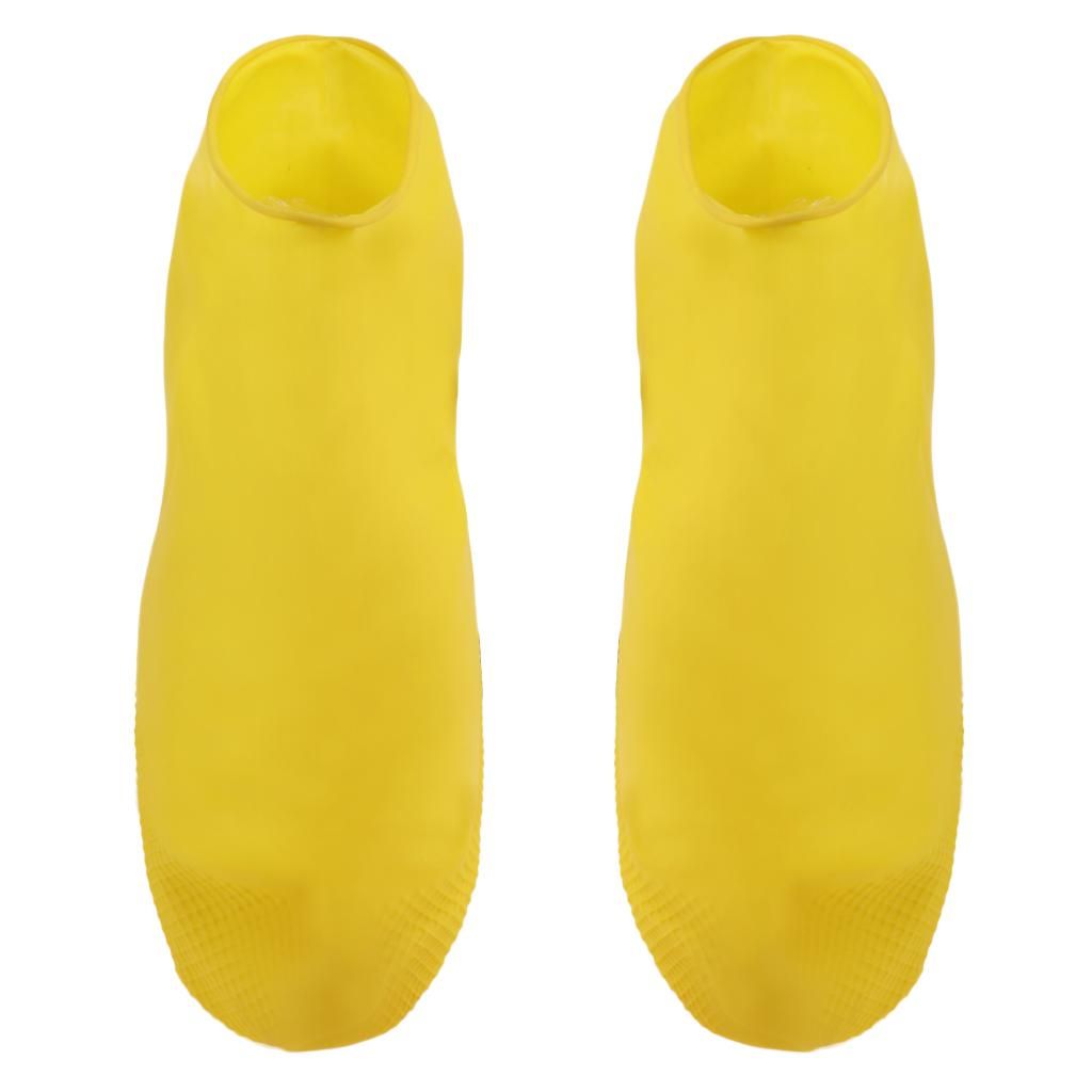 Multipurpose Disposable Boot Shoe Covers Water Rain Proof Non Yellow M