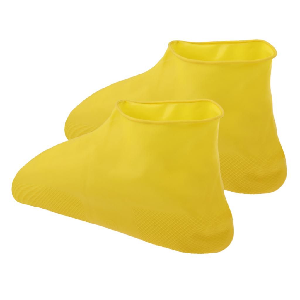 Multipurpose Disposable Boot Shoe Covers Water Rain Proof Non Yellow M