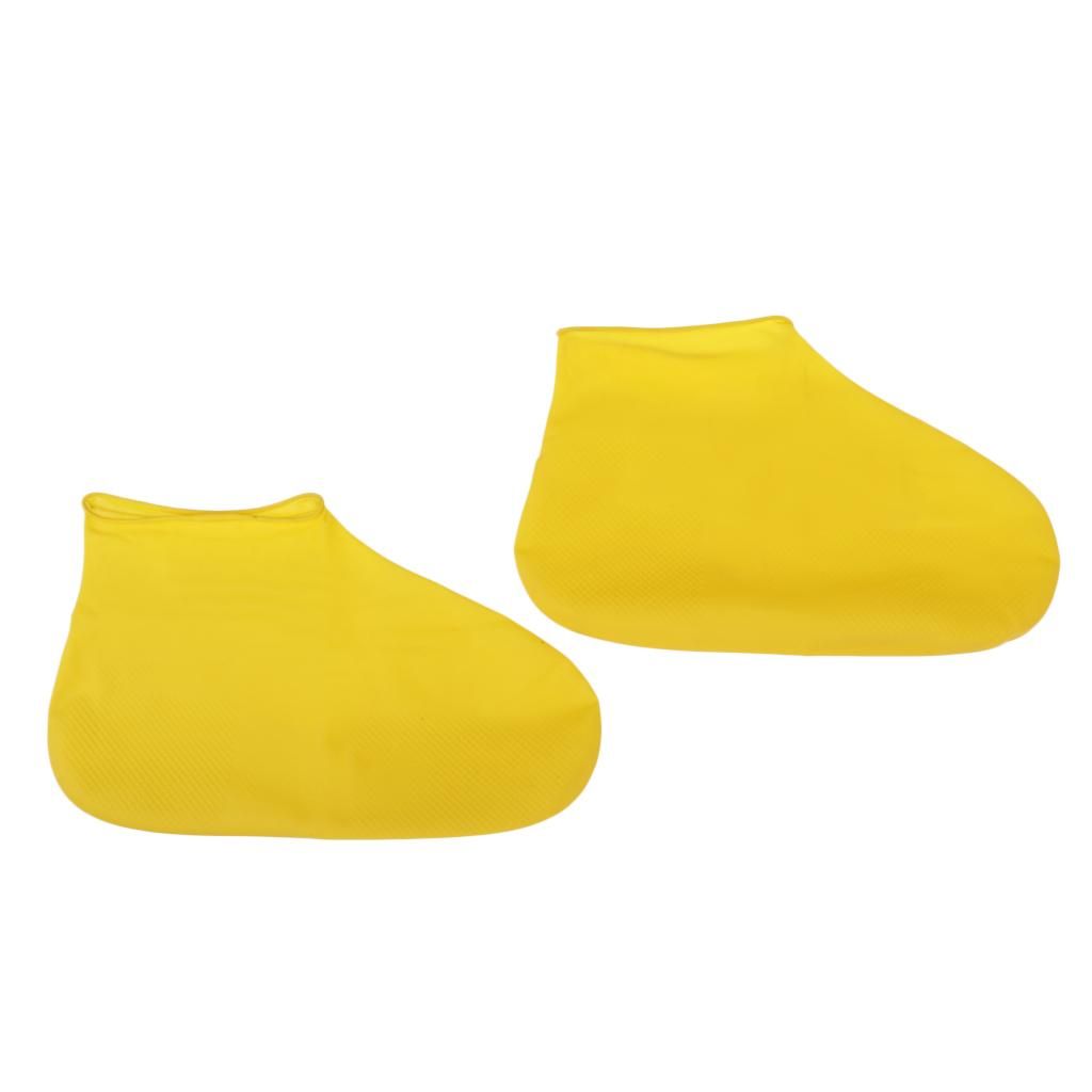 Multipurpose Disposable Boot Shoe Covers Water Rain Proof Non Yellow M