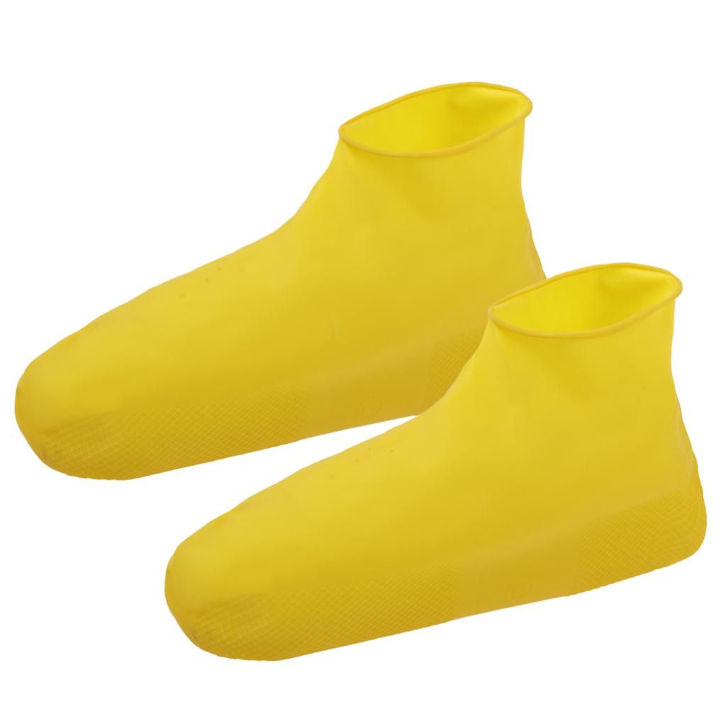 Multipurpose Disposable Boot Shoe Covers Water Rain Proof Non Yellow M