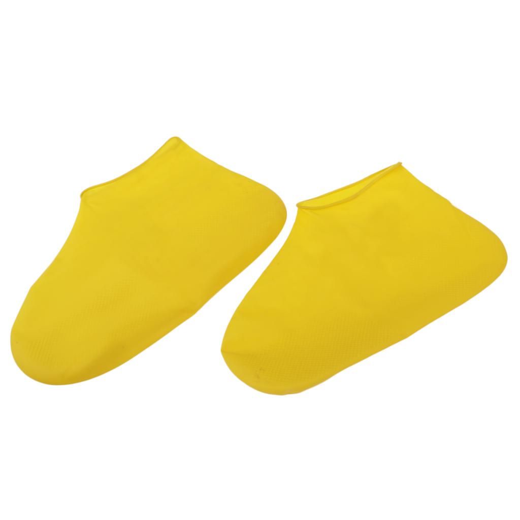 Multipurpose Disposable Boot Shoe Covers Water Rain Proof Non Yellow M