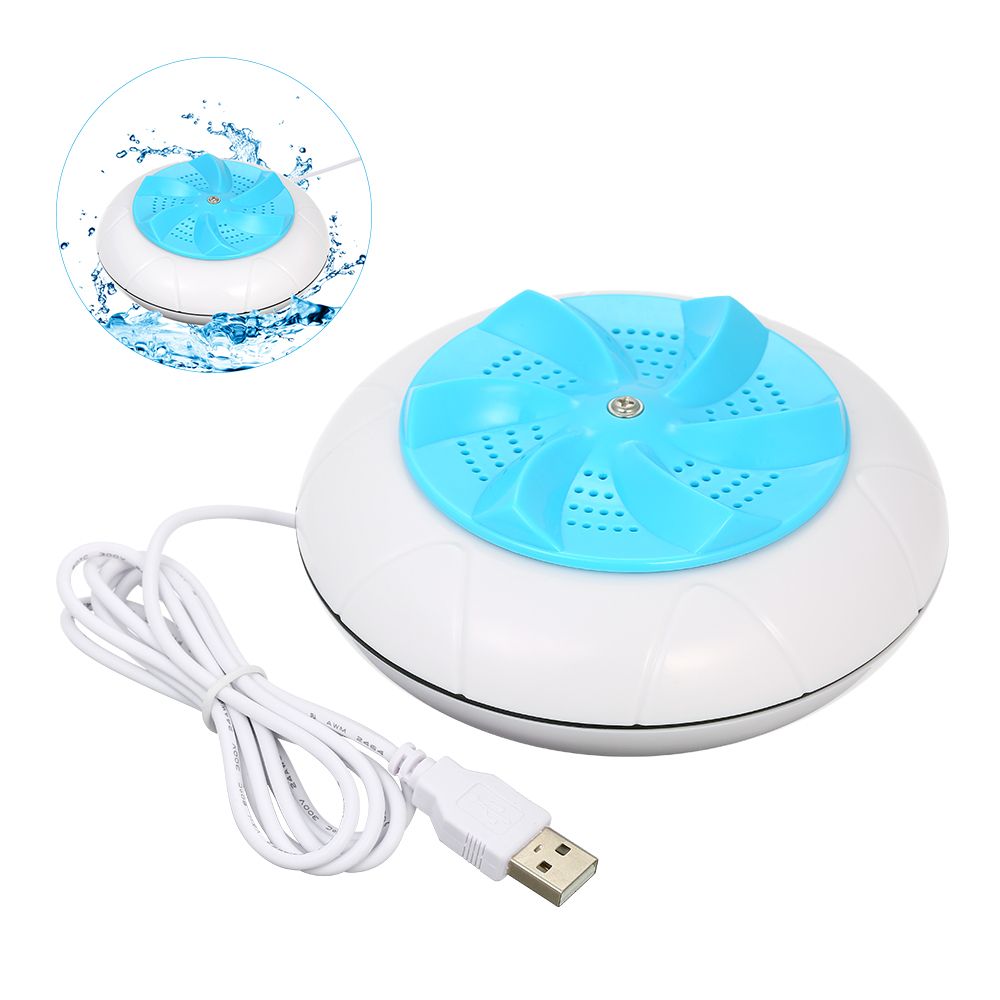 Portable Ultrasonic Turbine Washing Machine 1 Kg Laundry