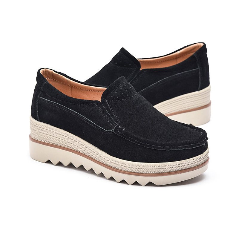 Ladies Breathable Non-slip Platform Shoes