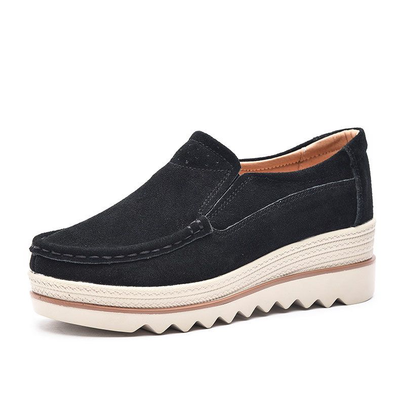 Ladies Breathable Non-slip Platform Shoes
