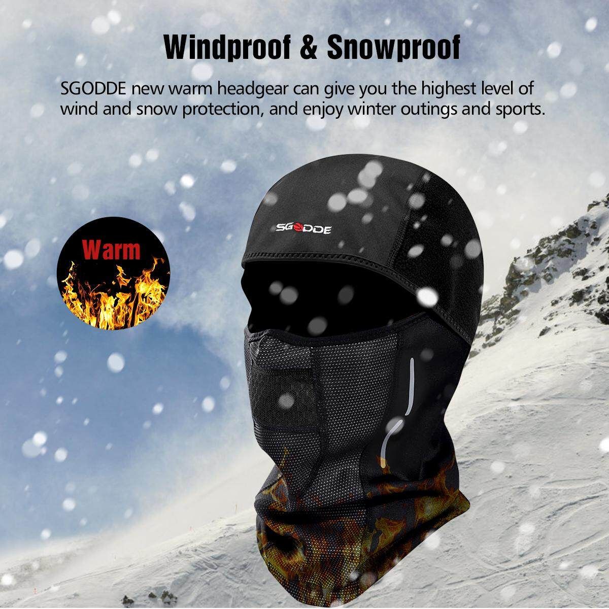 Balaclava Winter Ski Motorcycle Bike Windproof Men Ladies