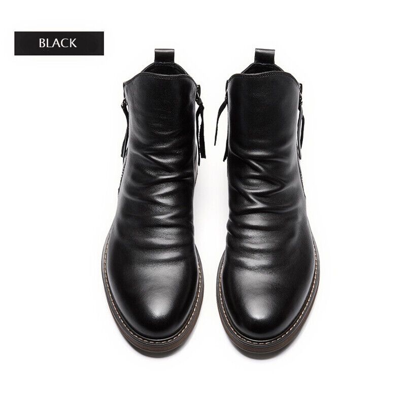 Oxford Brogue Dress Shoes In Black.