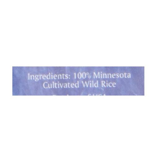 Wild Rice, 12 Oz 340g All Natural Minnesota Cultivated