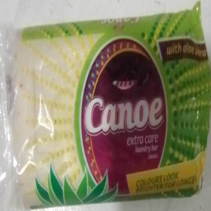 Laundry Bar Soap (Canoe) - 130g X 6