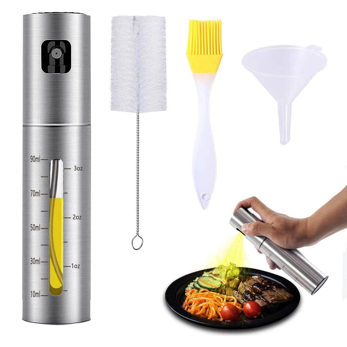 1 Set Oil Bottle Olive Oil Dispenser Bottle