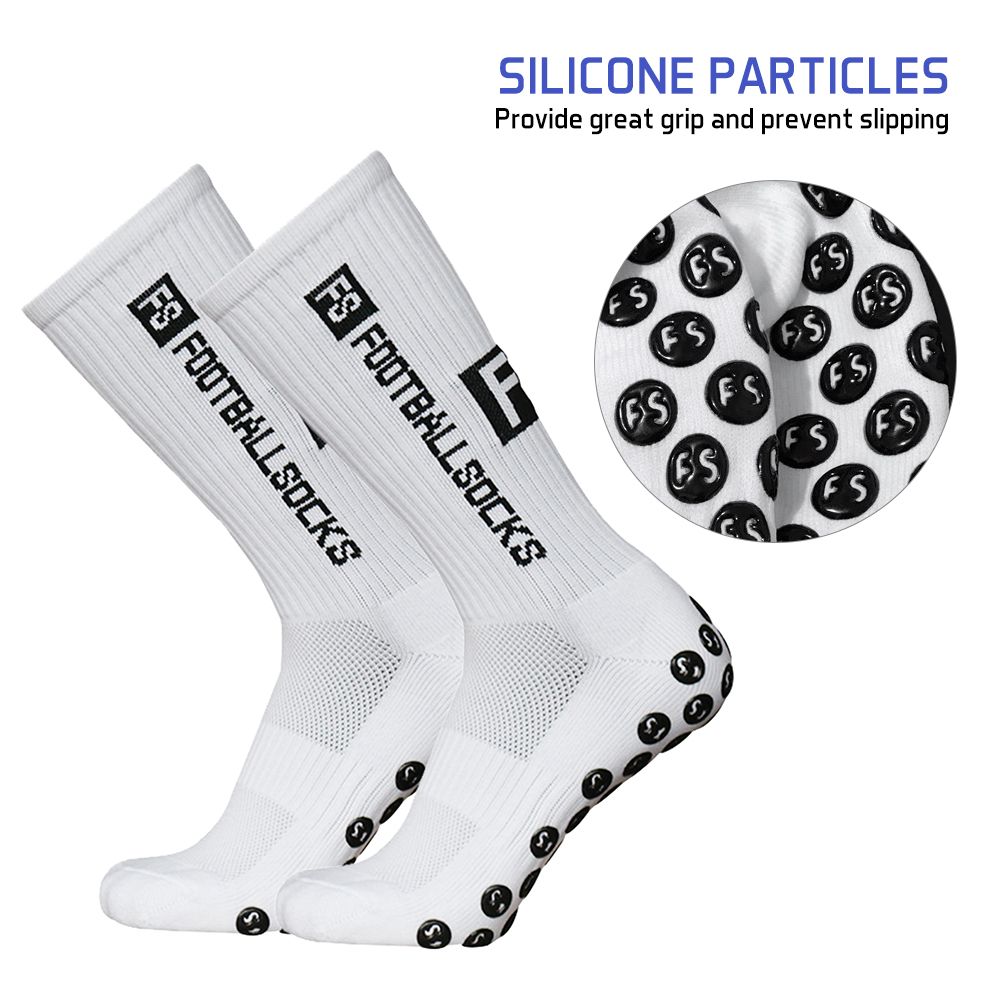 Anti Slip Soccer Socks And Calf Sleeves Set Outdoor Sport