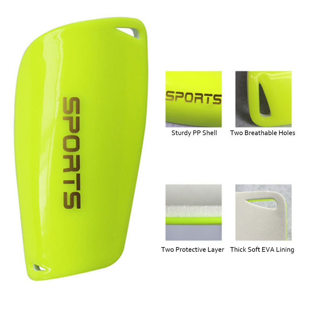 2 Pcs Soccer Shin Guards Football Shin Protect Pads Kids