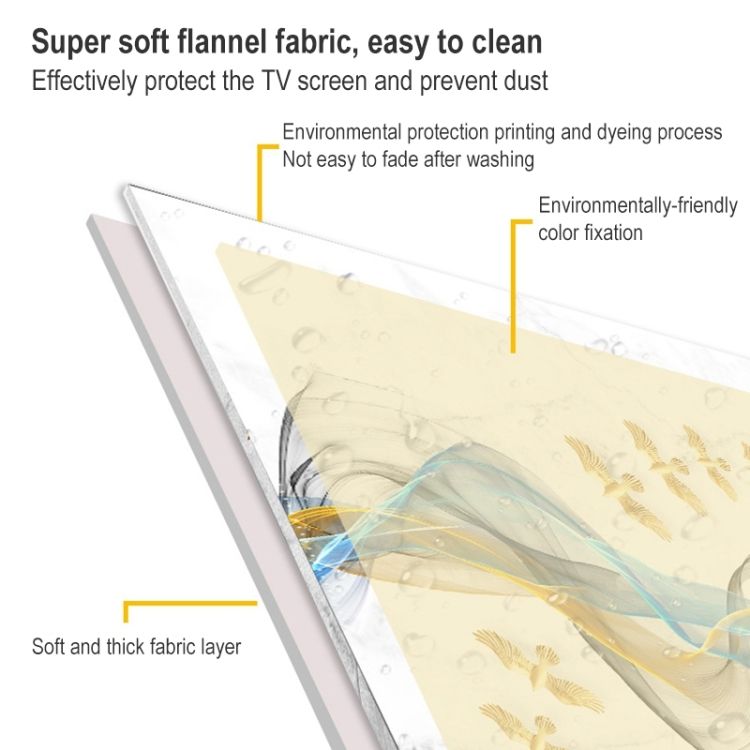 Dust-proof Cover For Television, Size:30-32 Inch
